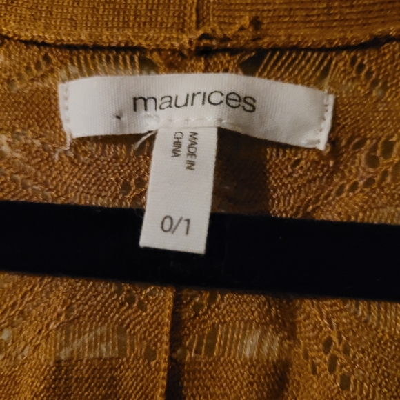 Brown short sleeve cardigan - Picture 4 of 6